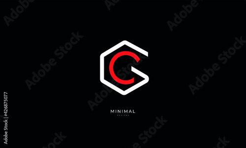 Free Download Alphabet letter icon logo GC or CG - GFXLoad