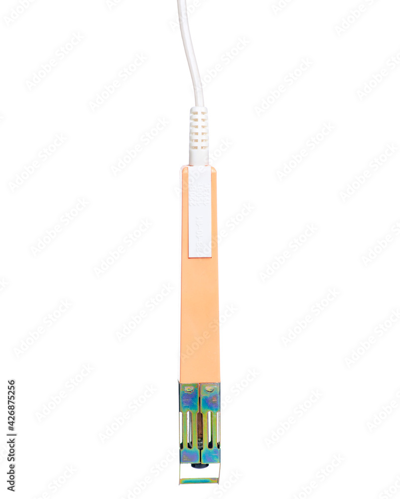 Fototapeta premium Electric lighter appliance on white background isolation