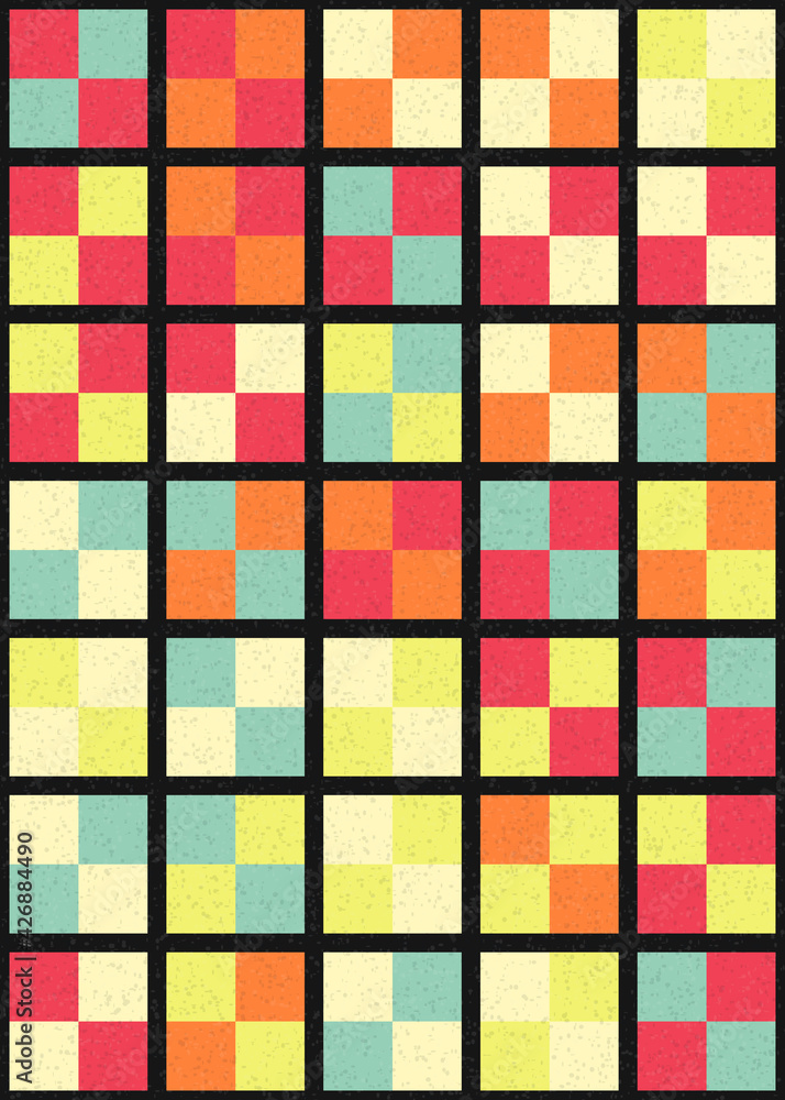 Abstract Geometric Pattern generative computational art illustration Abstract Geometric Pattern generative computational art illustration