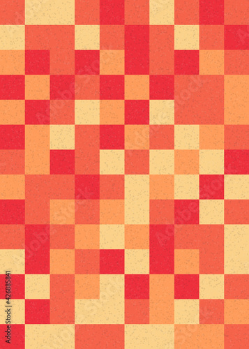 Abstract Geometric Pattern generative computational art illustration