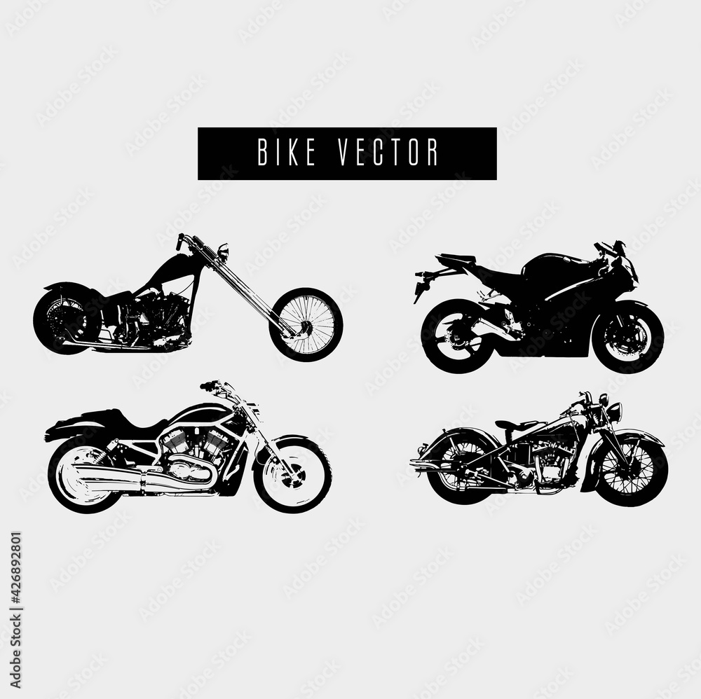 Bikes Vector Set Vol 01