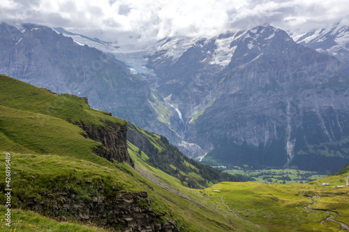 The Grindewald Valley and mountain pastures in Switzerland  © tmag