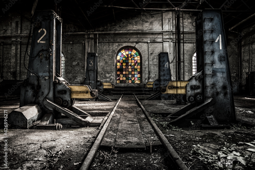 Naklejka premium Poland is a country full of history and secrets, and the so-called