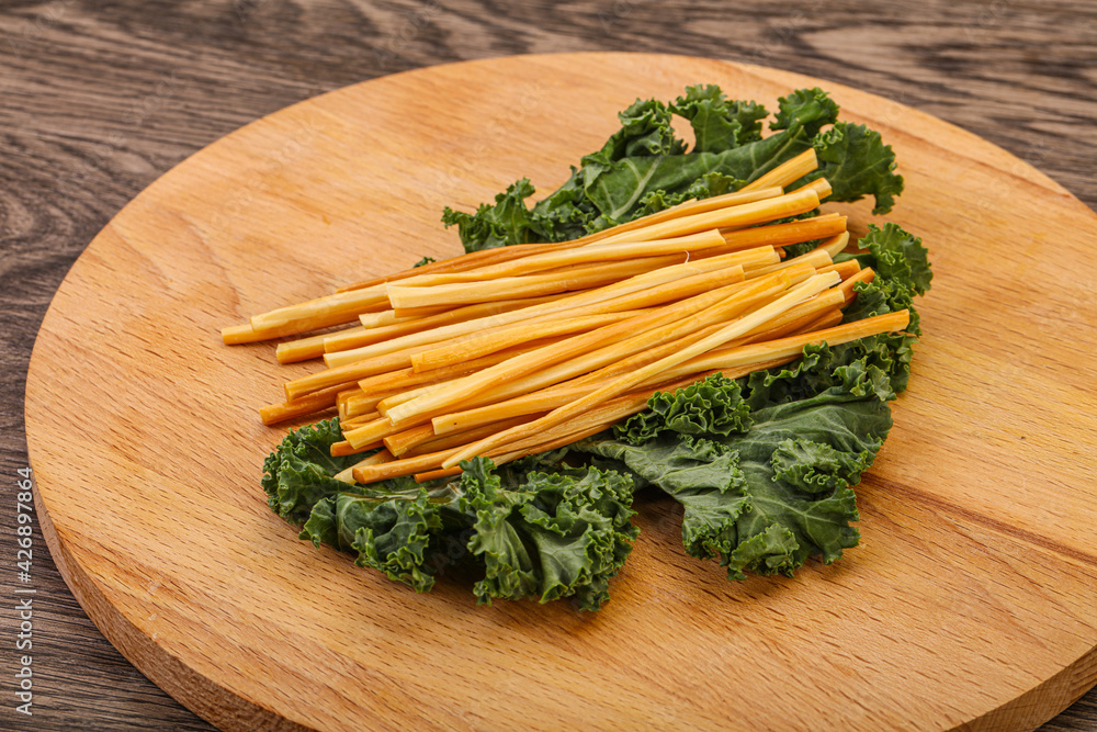 Chechel cheese sticks over board Chechel cheese sticks over board