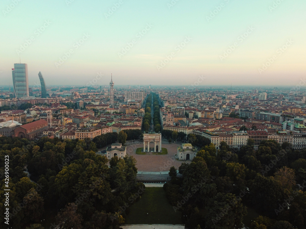 Obraz premium Trip in Milan