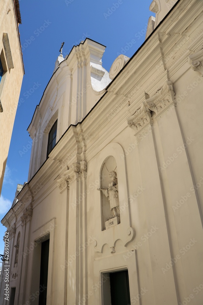 Saint Sophia Church in Anacapri, Capri Italy