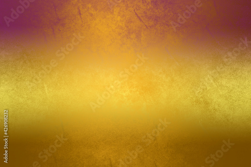 Golden abstract decorative paper texture background for artwork - Illustration