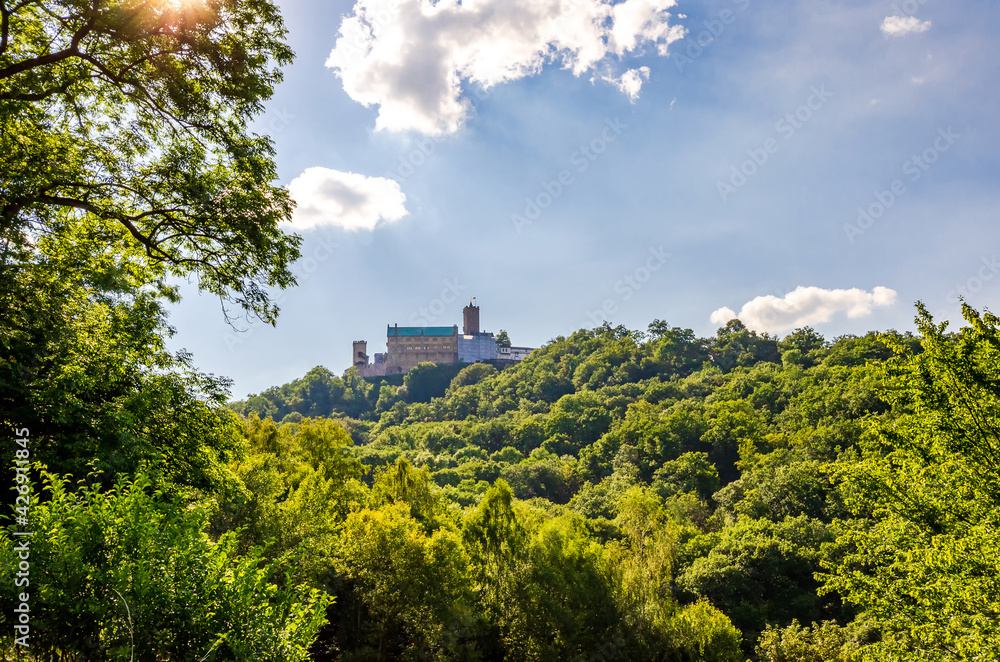 Wartburg in Eisenach, Thüringen, Deutschland Wartburg in Eisenach, Thüringen, Deutschland