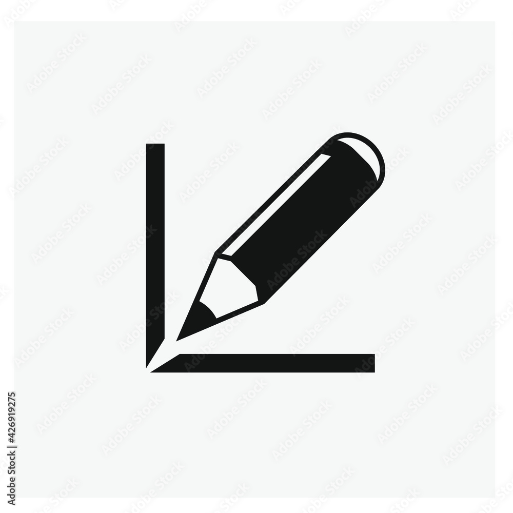 pencil and eraser vector icon. Editable stroke. Linear style sign for use on web design and mobile apps, logo. Symbol illustration. Pixel vector graphics - Vector pencil and eraser vector icon. Editable stroke. Linear style sign for use on web design and mobile apps, logo. Symbol illustration. Pixel vector graphics - Vector