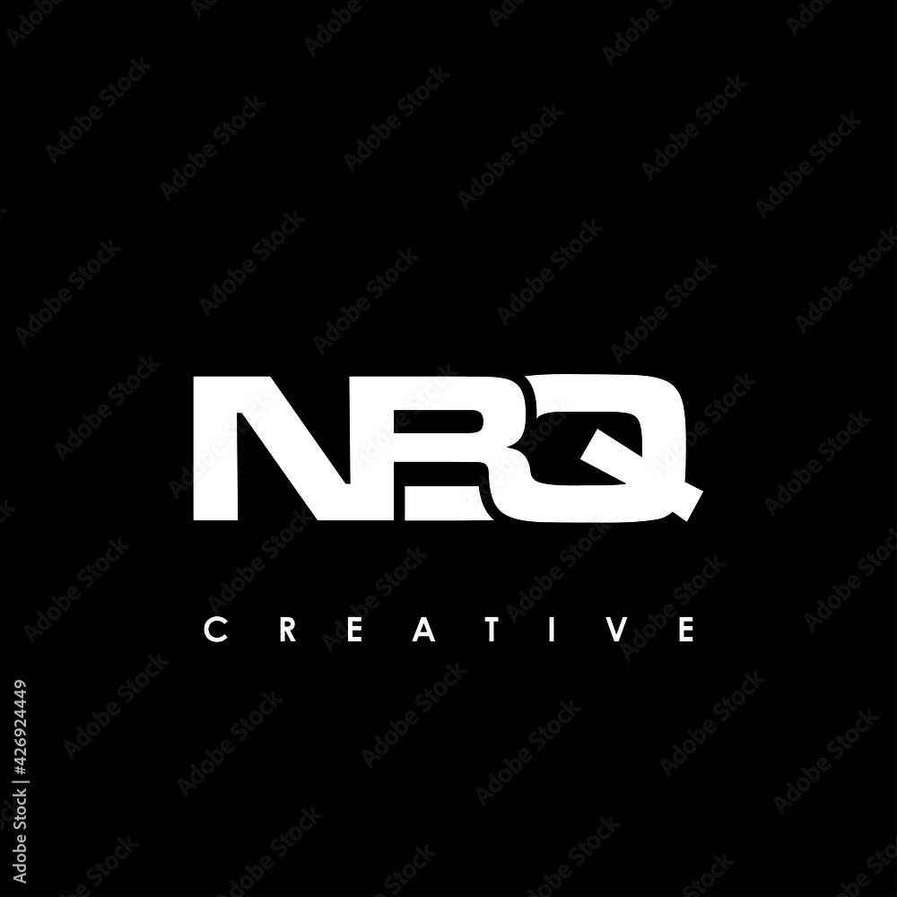 NBQ Letter Initial Logo Design Template Vector Illustration NBQ Letter Initial Logo Design Template Vector Illustration