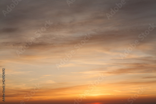soft sky background at dawn © mycteria