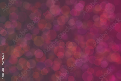 Abstract dark violet dackground with deficused spots photo