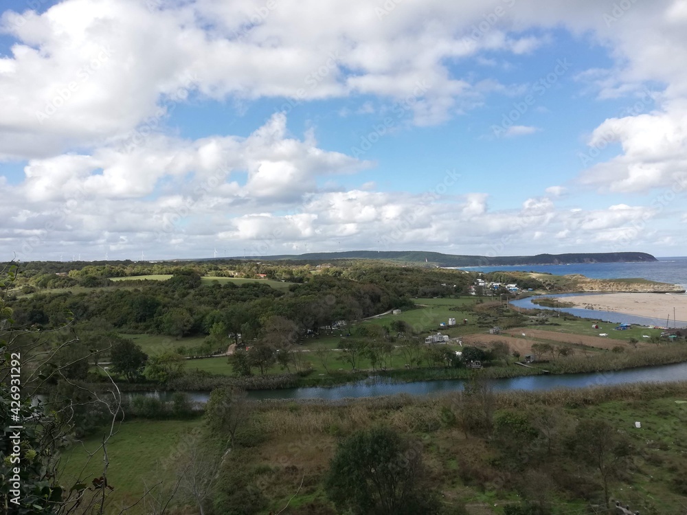 view of the river