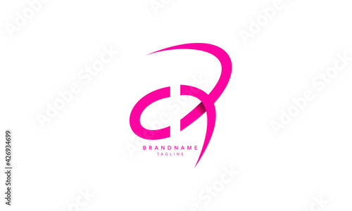 Alphabet letters Initials Monogram logo CR, RC, C and R