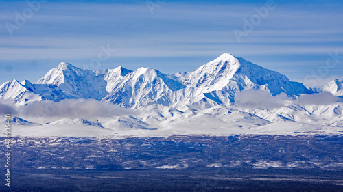 Wallpaper Mural Alaska mountain range in winter Torontodigital.ca