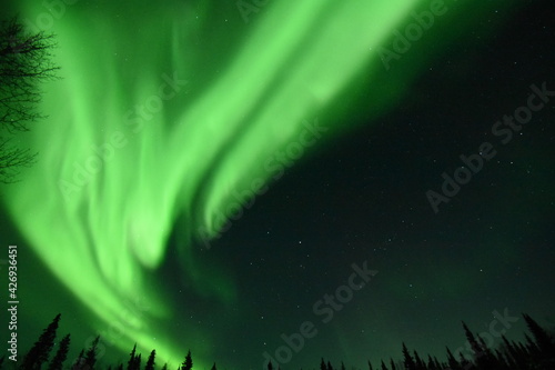 Aurora Borealis - Northern Lights in the sky's of Alaska Interior