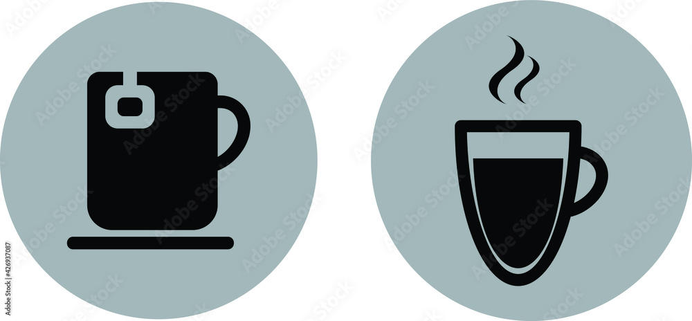 Media Icon drinking glass, for websites and applications Media Icon drinking glass, for websites and applications
