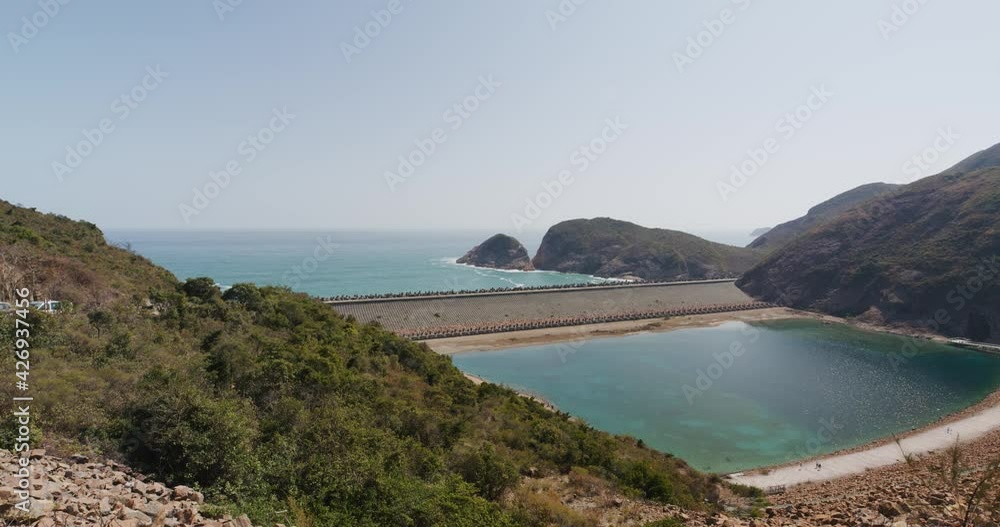 High Island Reservoir in Hong Kong Geo Park High Island Reservoir in Hong Kong Geo Park