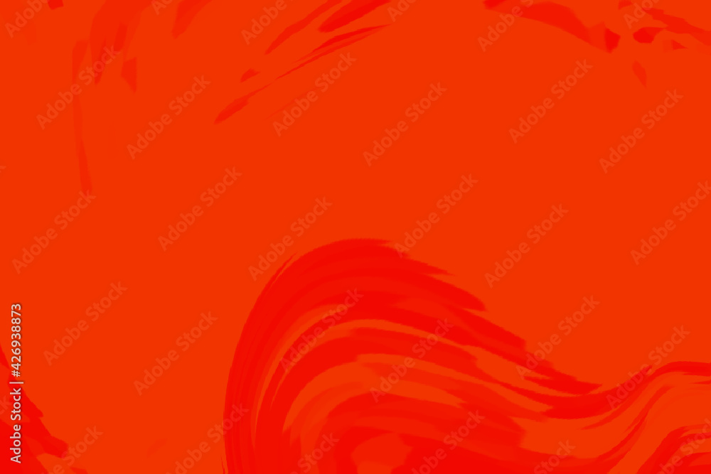Orange liquid abstract background vector with space to write text
