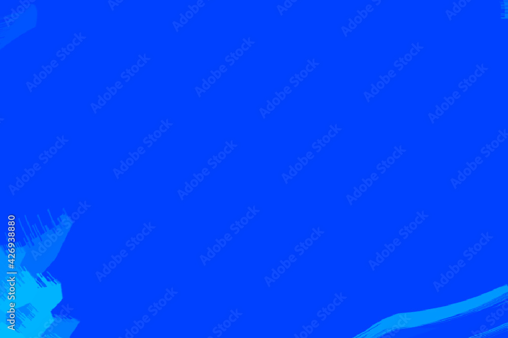 Obraz premium Blue geometric abstract background vector with space to write text