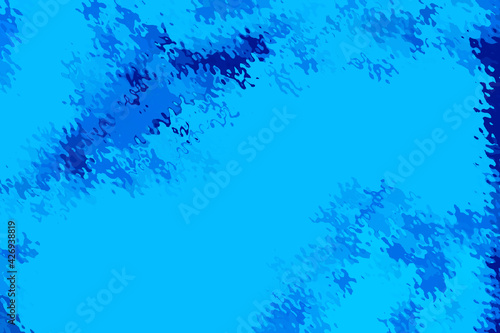 Blue watery abstract background vector
