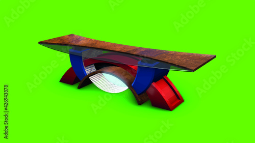 Virtual TV Studio News Desk. 3d Rendering. This background was created in high resolution with 3ds Max-Vray software. You can use it in your virtual studios.