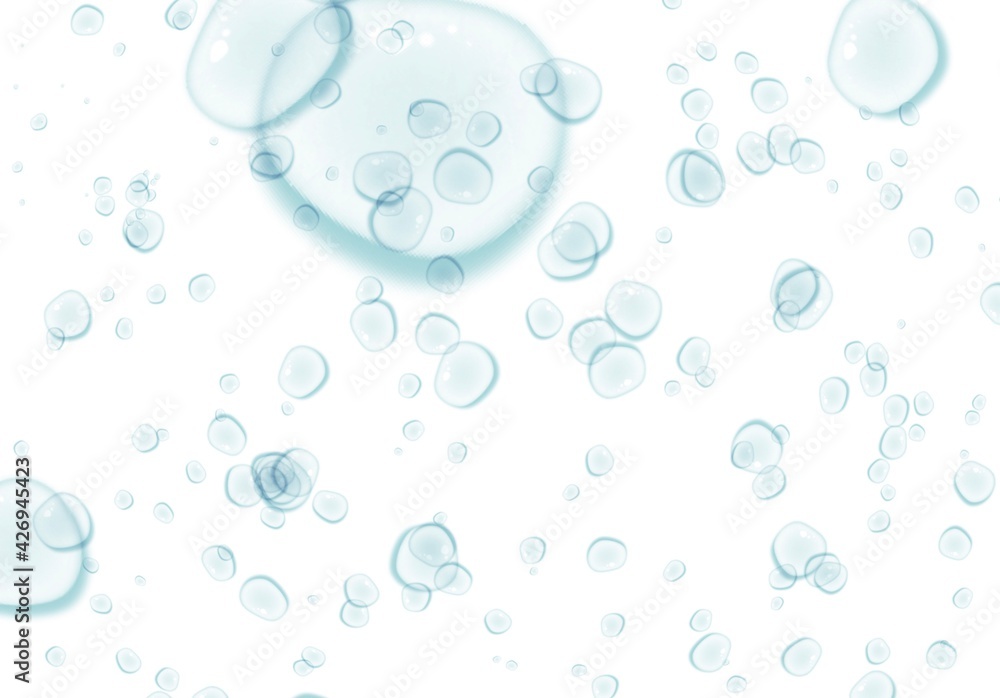 Water droplets or water bubbles background. Suitable to use as wallpaper or poster