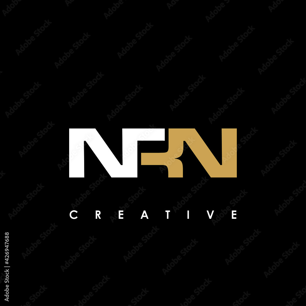 NRN Letter Initial Logo Design Template Vector Illustration NRN Letter Initial Logo Design Template Vector Illustration