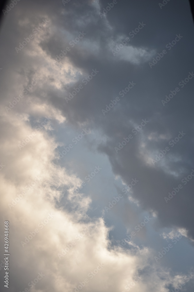 Obraz premium blue sky with clouds