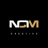 NCM Letter Initial Logo Design Template Vector Illustration