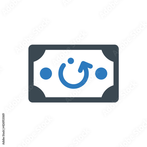 Charge back icon
