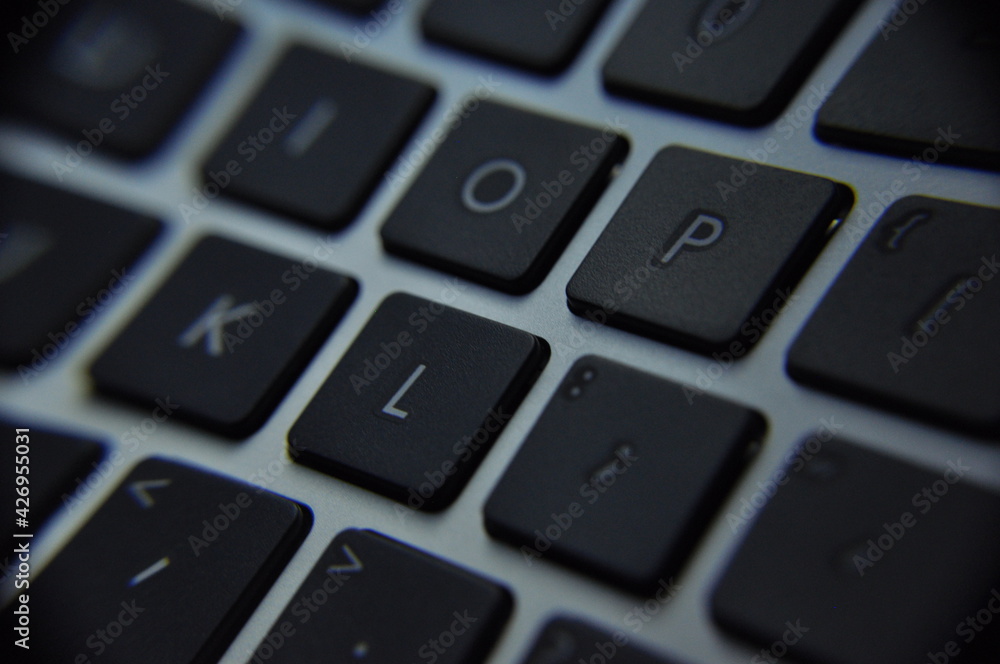 Keyboard Close Up