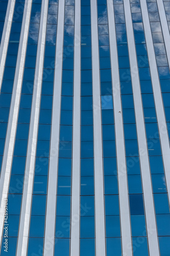 windows of a skyscraper