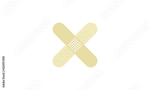 Plaster, Kit, Aid, Care, Health, Sticker, Protection, Bandage, Equipment free vector image icon