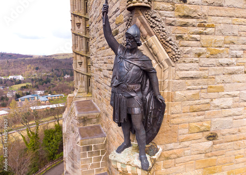 Slika na platnu William Wallace statue stands proudly