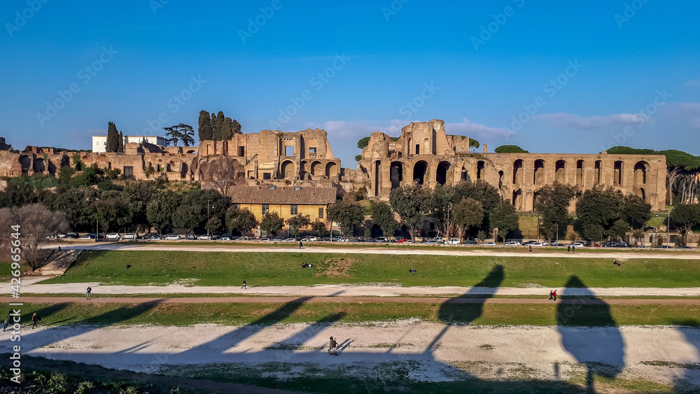 Fototapeta premium Circus Maximus, Rome, Italy