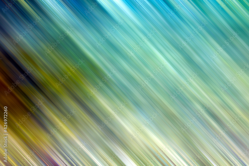 Background image providing motion blur with green, blue, yellow and brown strokes. Background image providing motion blur with green, blue, yellow and brown strokes.
