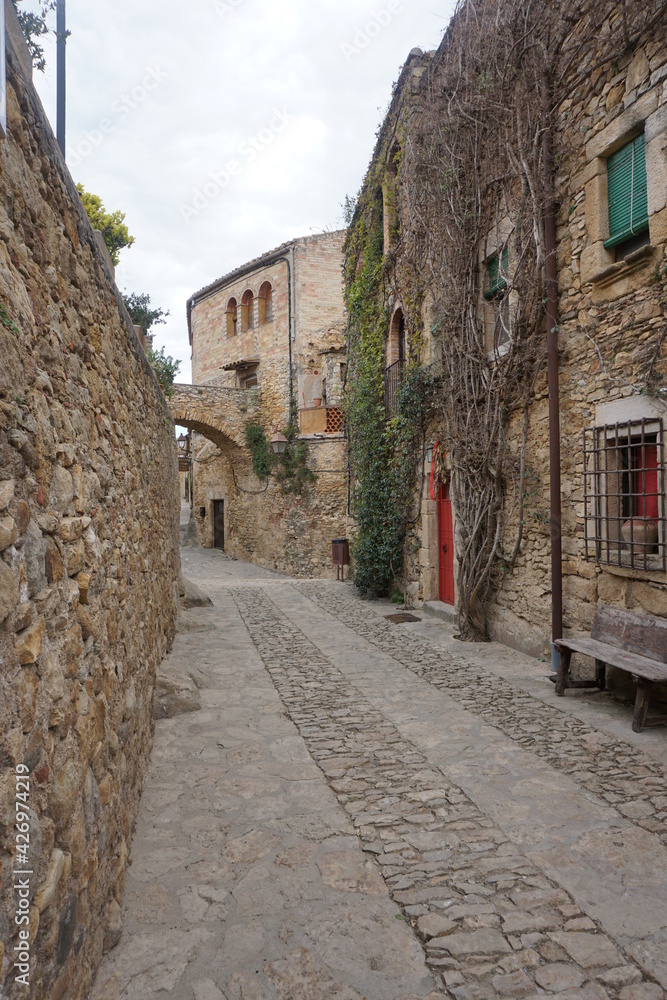 Peratallada, Gerona, Cataluña, España Peratallada, Gerona, Cataluña, España