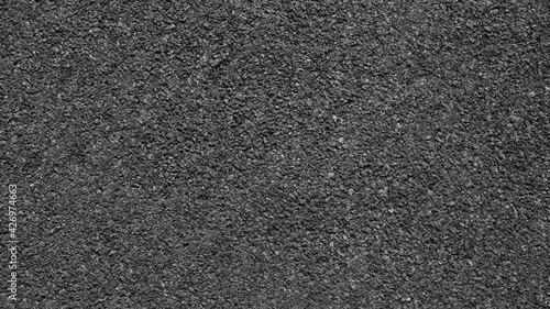 Surface rough of asphalt, Grey road with small rock, Texture Background, Top view