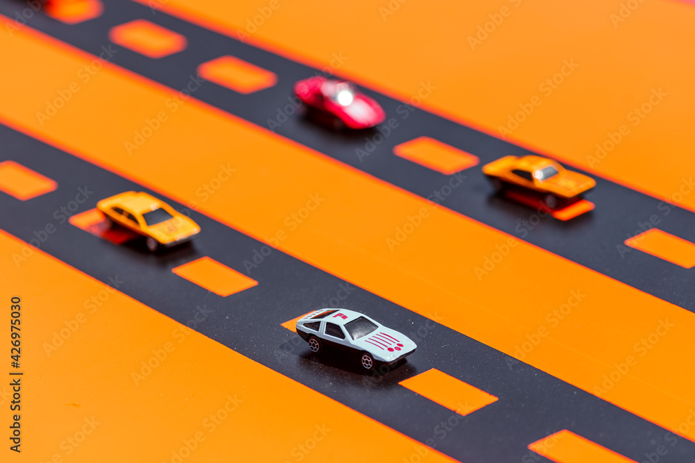 Candy bar on boy birthday party. Hot wheels or racing theme Stock Photo ...