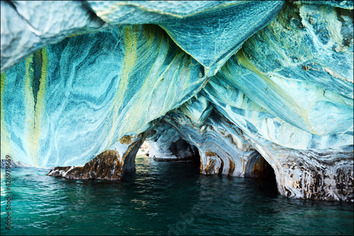 Marble Caves, Chile, Patagonia, Aysen region