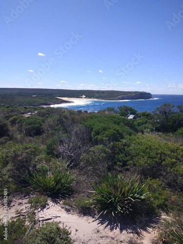 Photography Royal national park trail walk with the rocks and the sea view