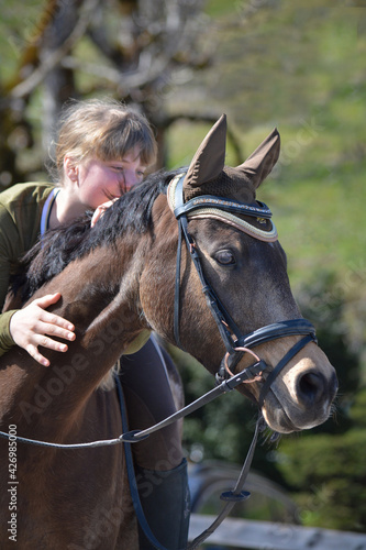 Mädchen mit Pferd © Petra Fischer