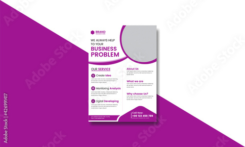 Corporate Business Flyer Design Template