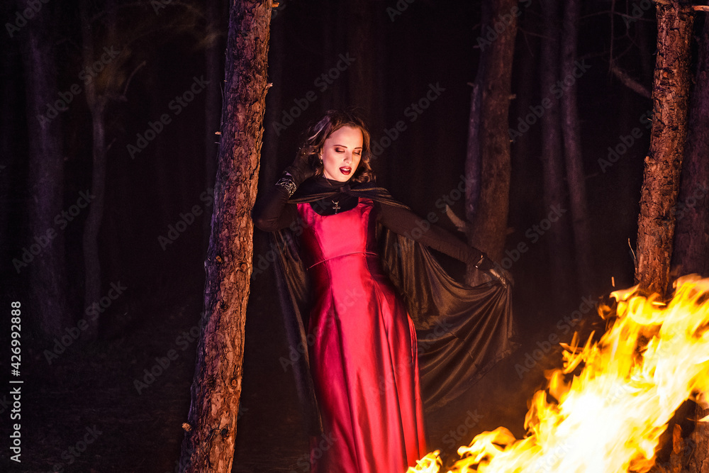 girl alone at night in the forest brews a potion and wonders for marriage girl alone at night in the forest brews a potion and wonders for marriage