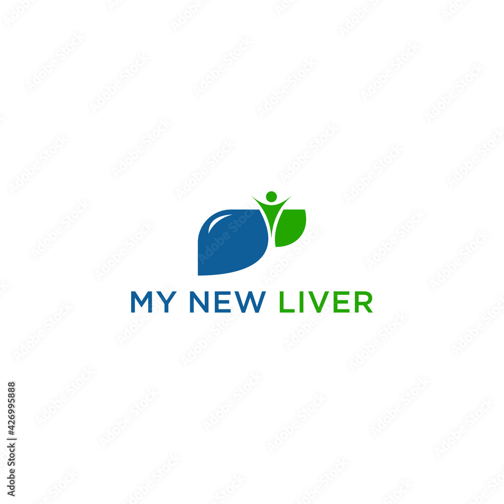logo liver design vector logo liver design vector