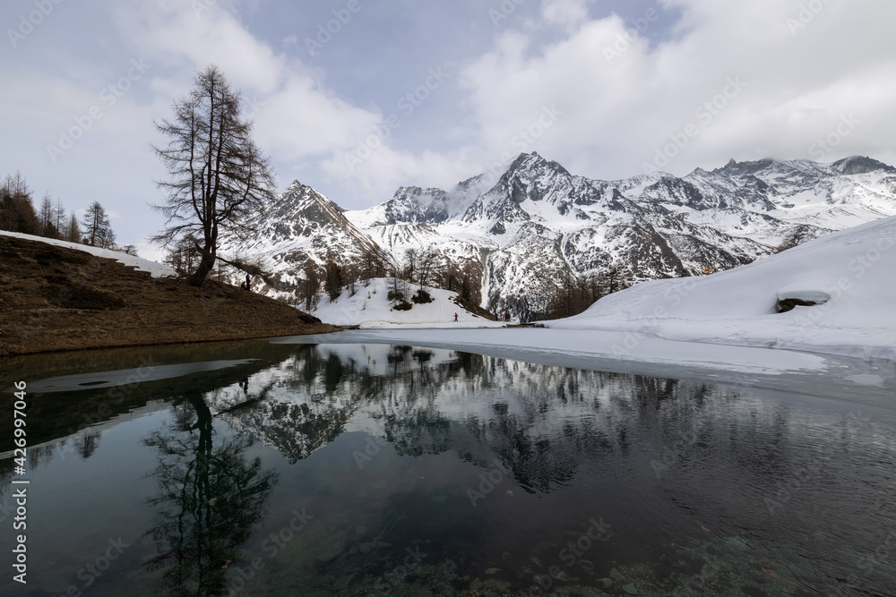 Lac Bleu, Val d'Hérens