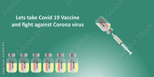 Covid-19 Vaccine concept