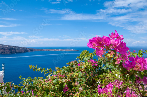 ギリシャ・サントリーニ島の風景・イア