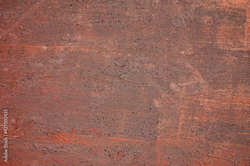 abstract structure of old rusty brown metal plate